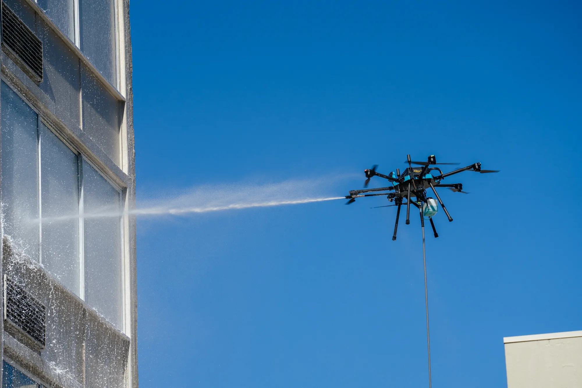 Sultanhanı Drone ile Dış Cephe Temizliği